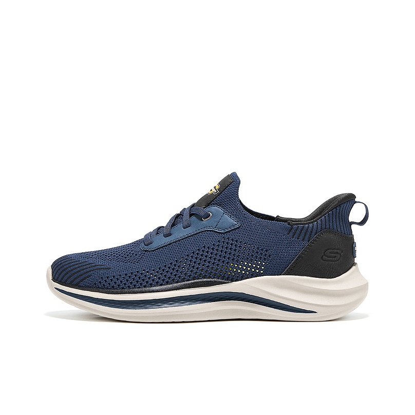 Men'S Training Shoes - スケッチャーズ ストリートウェア トレーニングシューズ メンズ マリンブルー 211086-NVY