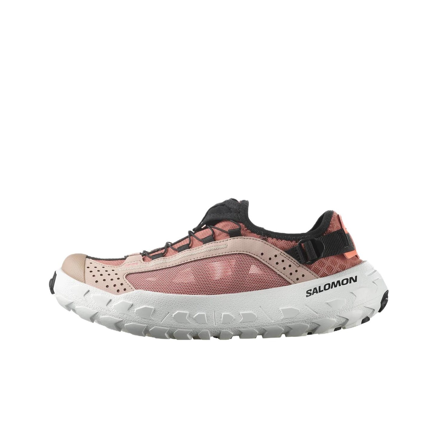 Men'S Shoes Grip - SALOMON SOLAMPHIBIAN 通気性グリップサポート耐摩耗性クッション性軽量ハイキングシューズ女性用ピンク L47942800