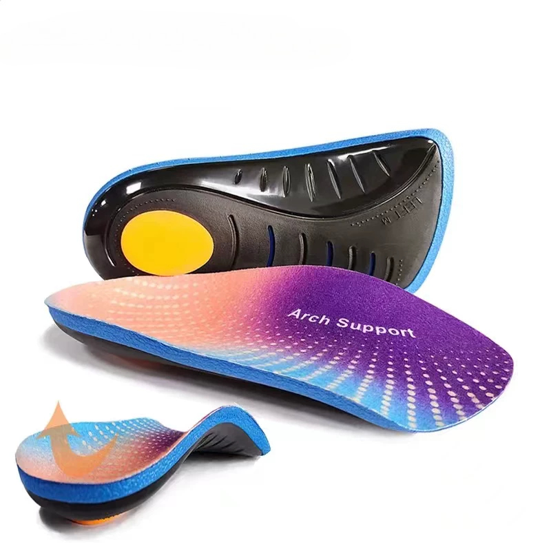 Men Shoes Outlet - 矯正用アーチサポートインソール 3/4長さ 足底筋膜炎用シューパッド ヒールカップインサート 平足と痛み緩和用 1ペア/2ペア