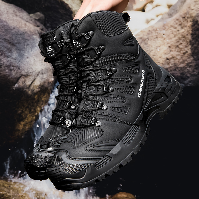 Men'S Training Shoes - メンズ大型アウトドア戦術訓練ハイキングシューズ（野外訓練・荒野訓練用）