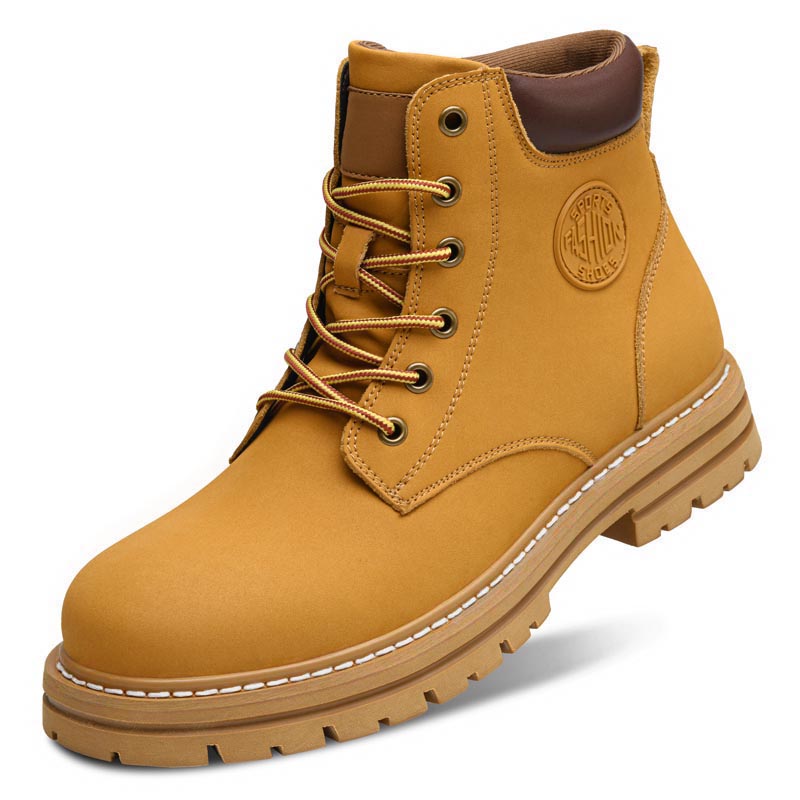 ビッグサイズ49 50 冬用ブラックレザーブーツ メンズ レ - Men'S Shoes Dq のレビューと価格