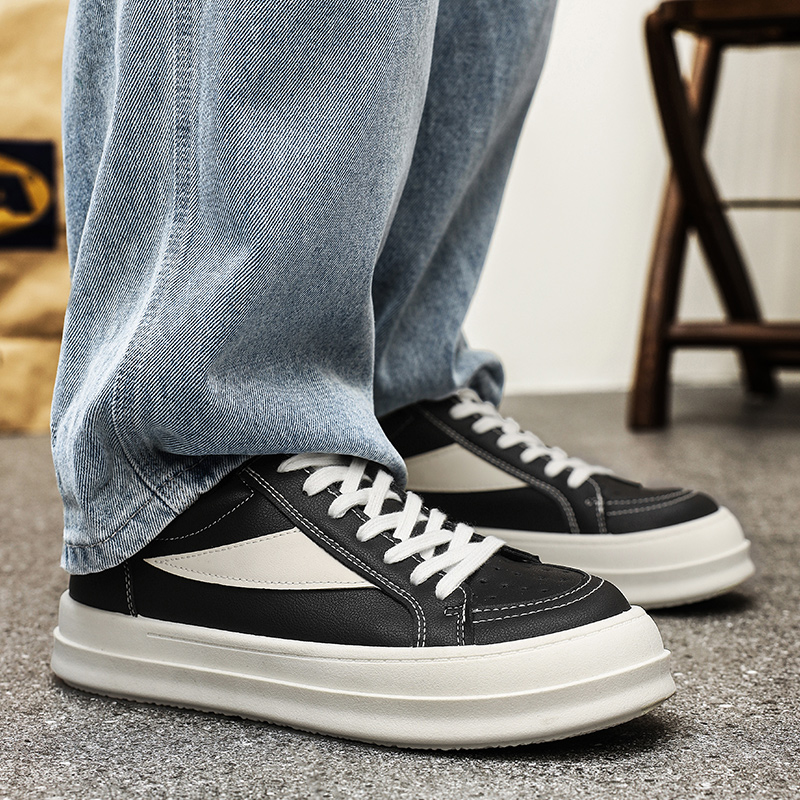 無地メンズローカットカジュアルスケートシューズ通気性のある生 - Men'S Shoes Grip のレビューと価格