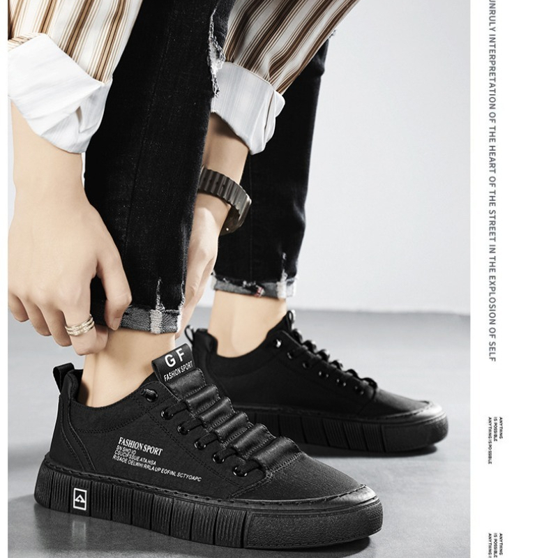 メンズチャンキーソールローカットキャンバススニーカー通気性メ - Men Shoes 2026 のレビューと価格