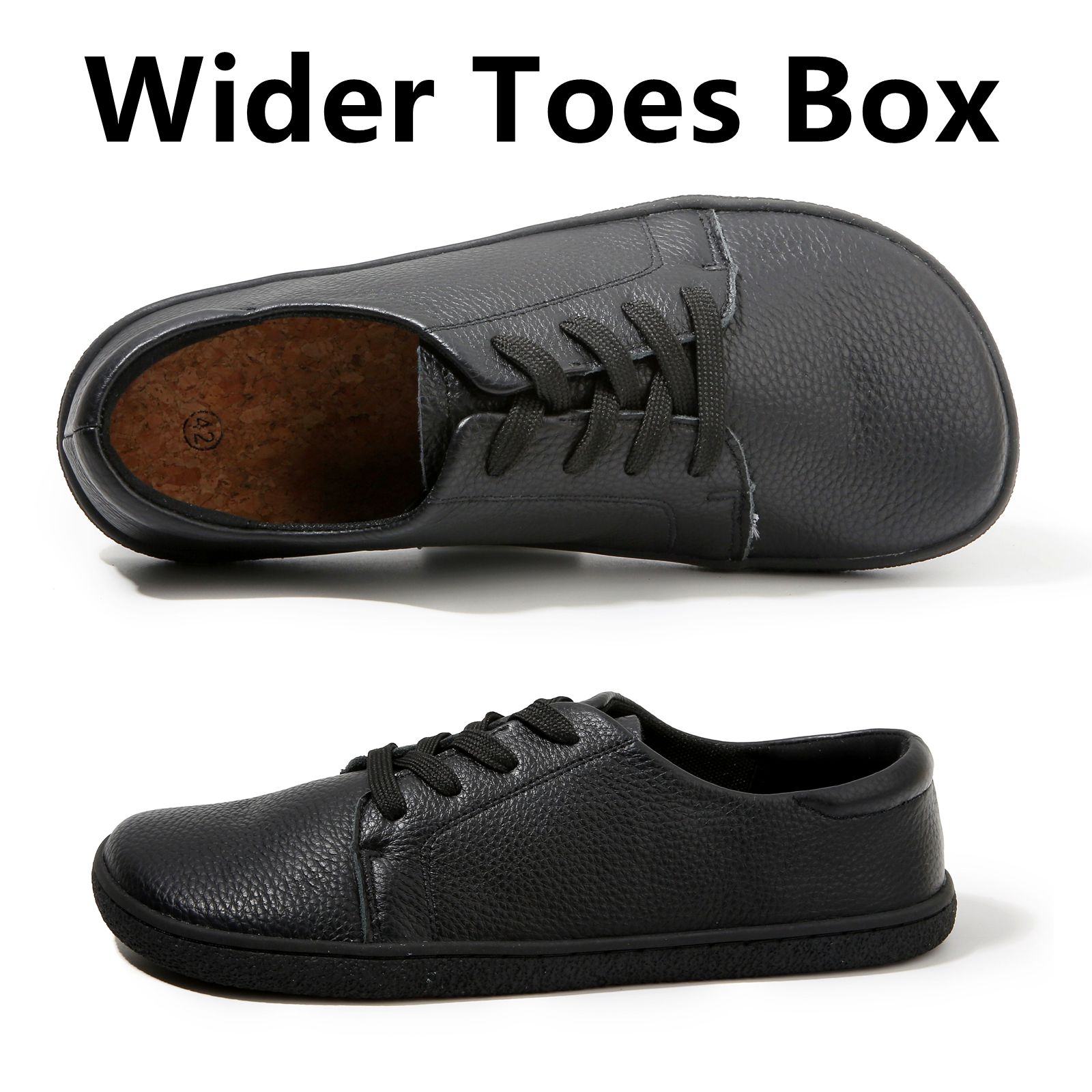 TONGLEPAO 春、秋、裸足、本革メンズレディーススニー - Men'S Shoes Zero Drop のレビューと価格