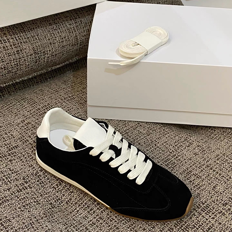ユニセックスレディースカジュアルシューズ本革スエードスニーカ - Men Shoes Designer のレビューと価格