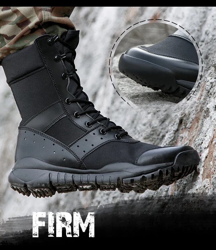 軽量防水タクティカルブーツ アウトドアハイキング通気性メッシ - Men'S Training Shoes のレビューと価格