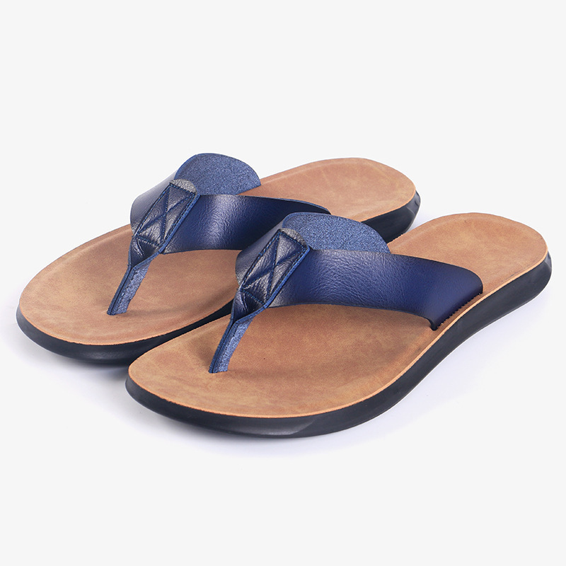 38-47 新しいイタリアンレザービーチサンダル男性用カジュ - Men'S Shoes Dq のレビューと価格