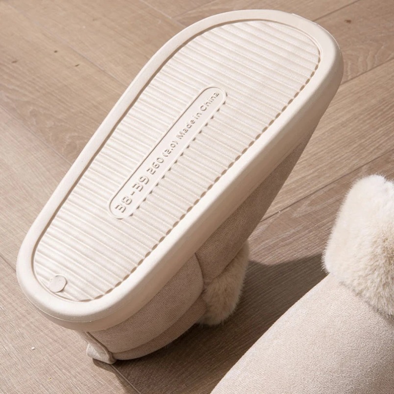 ふわふわスリッパ レディース 冬用 暖かい ファー プラッシ - Men'S Shoes Grip のレビューと価格