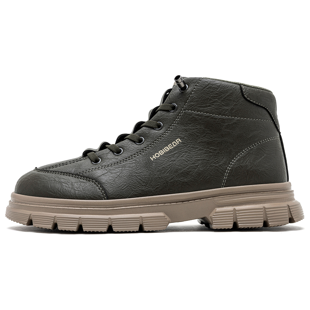 HOBIBEAR メンズ ワイドトゥボックス アンクルブーツ - Men'S Shoes Dq のレビューと価格