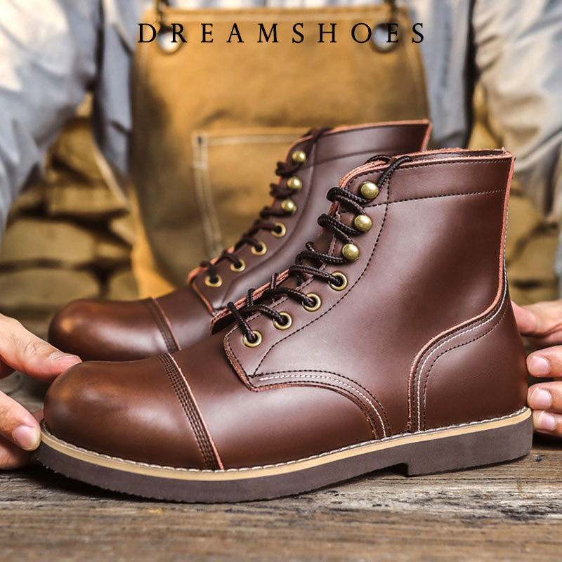 2026 新しい日本のヴィンテージデザイナー手作りツーリング - Men'S Shoes Dq のレビューと価格