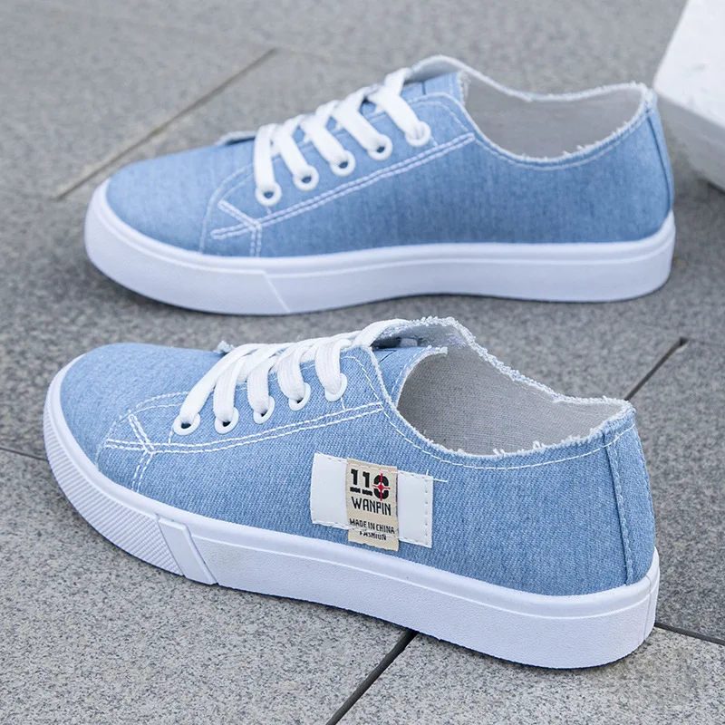 2026 春夏の女性のキャンバススニーカーロートップデニムス - Men Shoes 2026 のレビューと価格