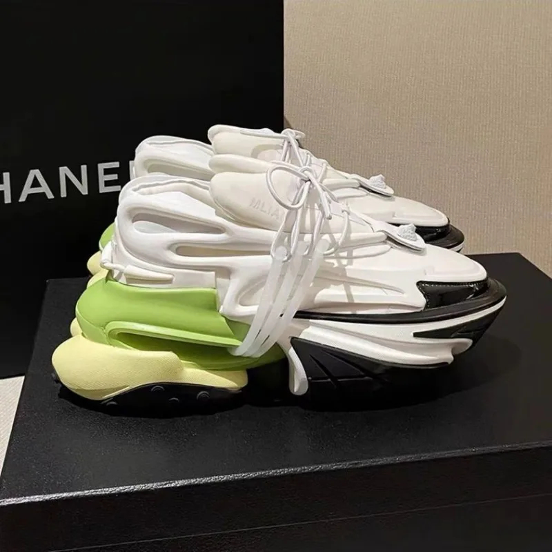 ユニセックス 2026 ランニングシューズ 通気性 厚底 ス - Men Shoes Designer のレビューと価格