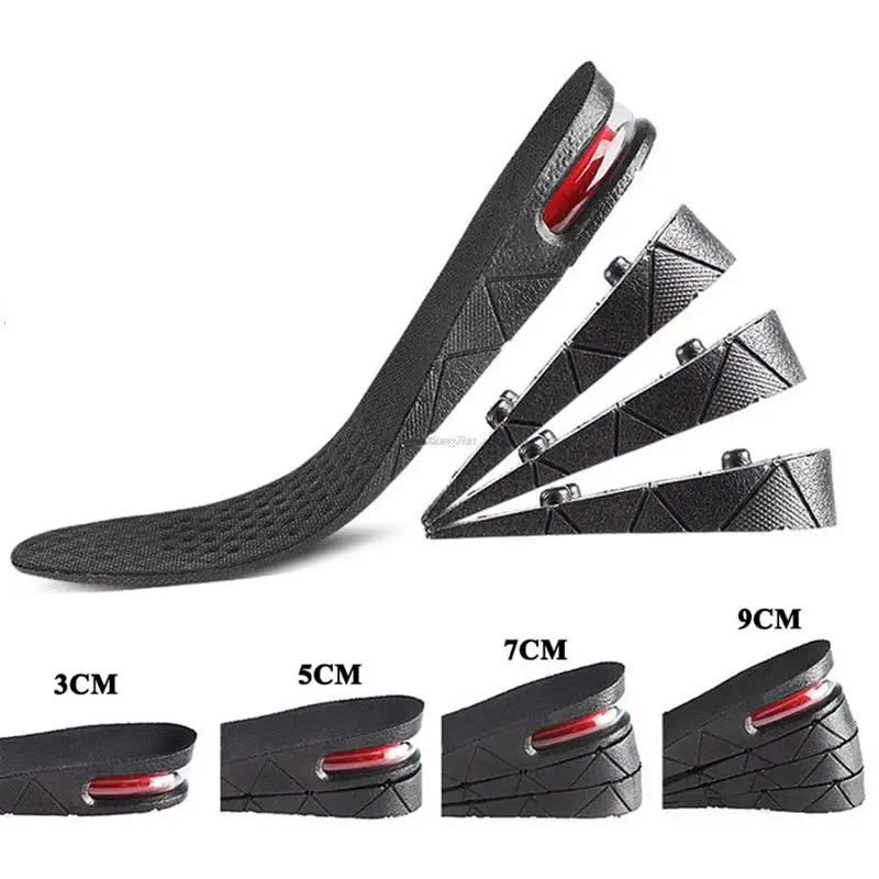 身長増加インソールエアシューズクッションリフトインサート男性 - Men Shoes Outlet のレビューと価格