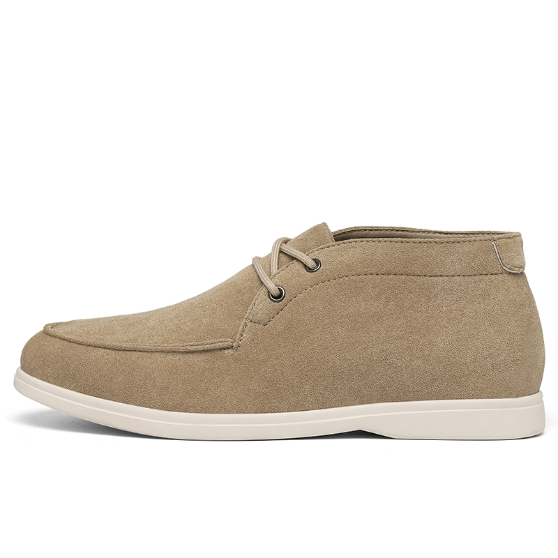 クラシックな英国スタイルのスエードレザーチャッカブーツ（メン - Men'S Shoes Dq のレビューと価格