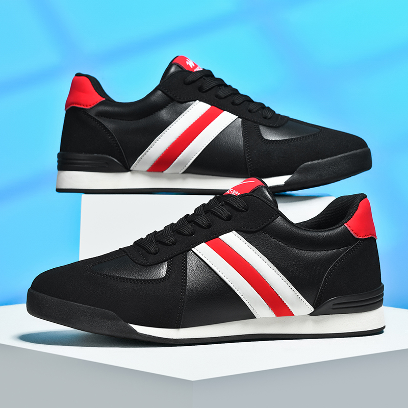 ダブルスター メンズシューズ、フラットスケートシューズ、滑り - Men'S Shoes Grip のレビューと価格